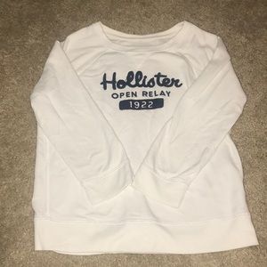 Vintage White Hollister crewneck
